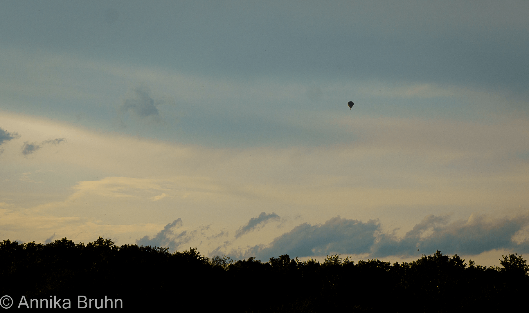 Oh oh, ein Heißluftballon!
